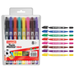 Luxor-150 Twin Marker 8Pc Set - (Model- 3411)