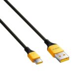 Realme Type-C Charging Cable (3A) - Black Yellow